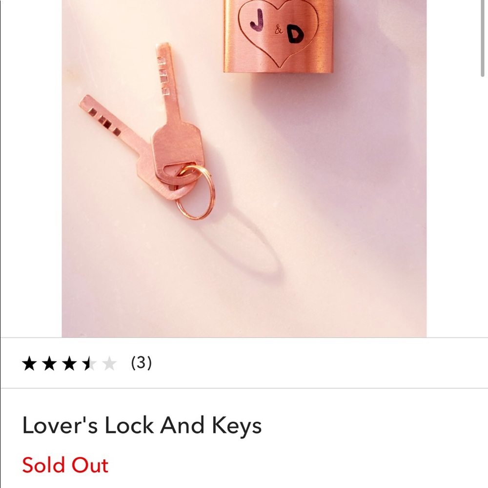UO Lovers lock